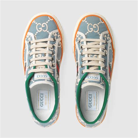 tennis gucci sneakers|gucci 1977 tennis shoes women's.